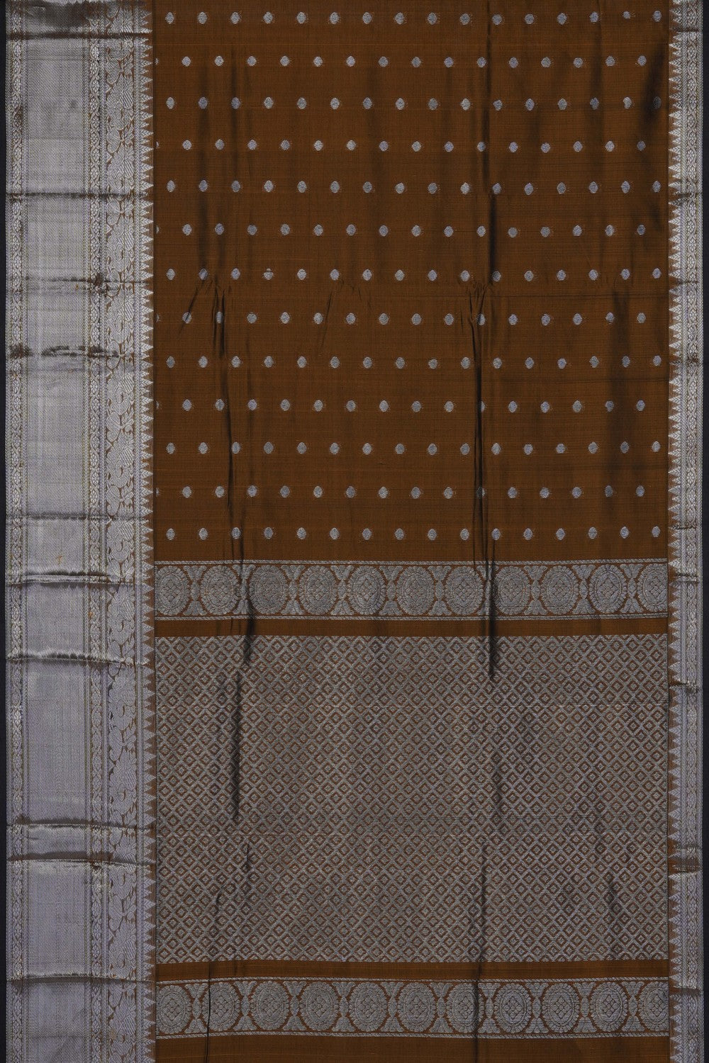 Image of Heena-Green Mangalgiri Saree