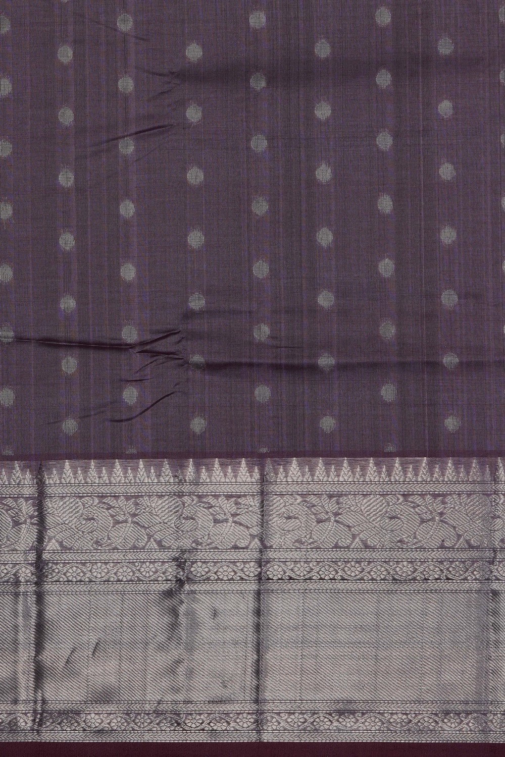 Image of Mauve Mangalgiri Saree