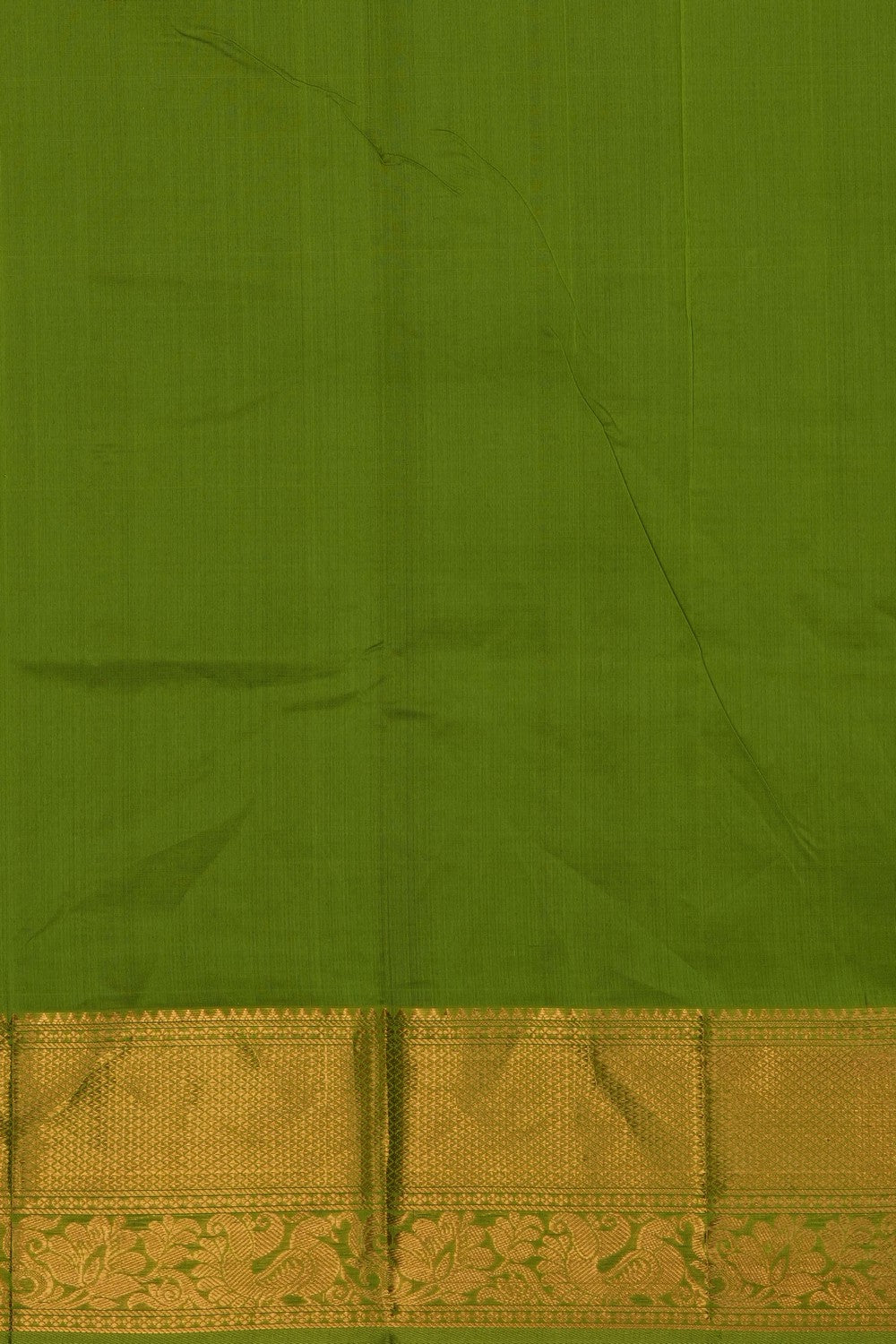 Image of Green Mangalgiri Saree