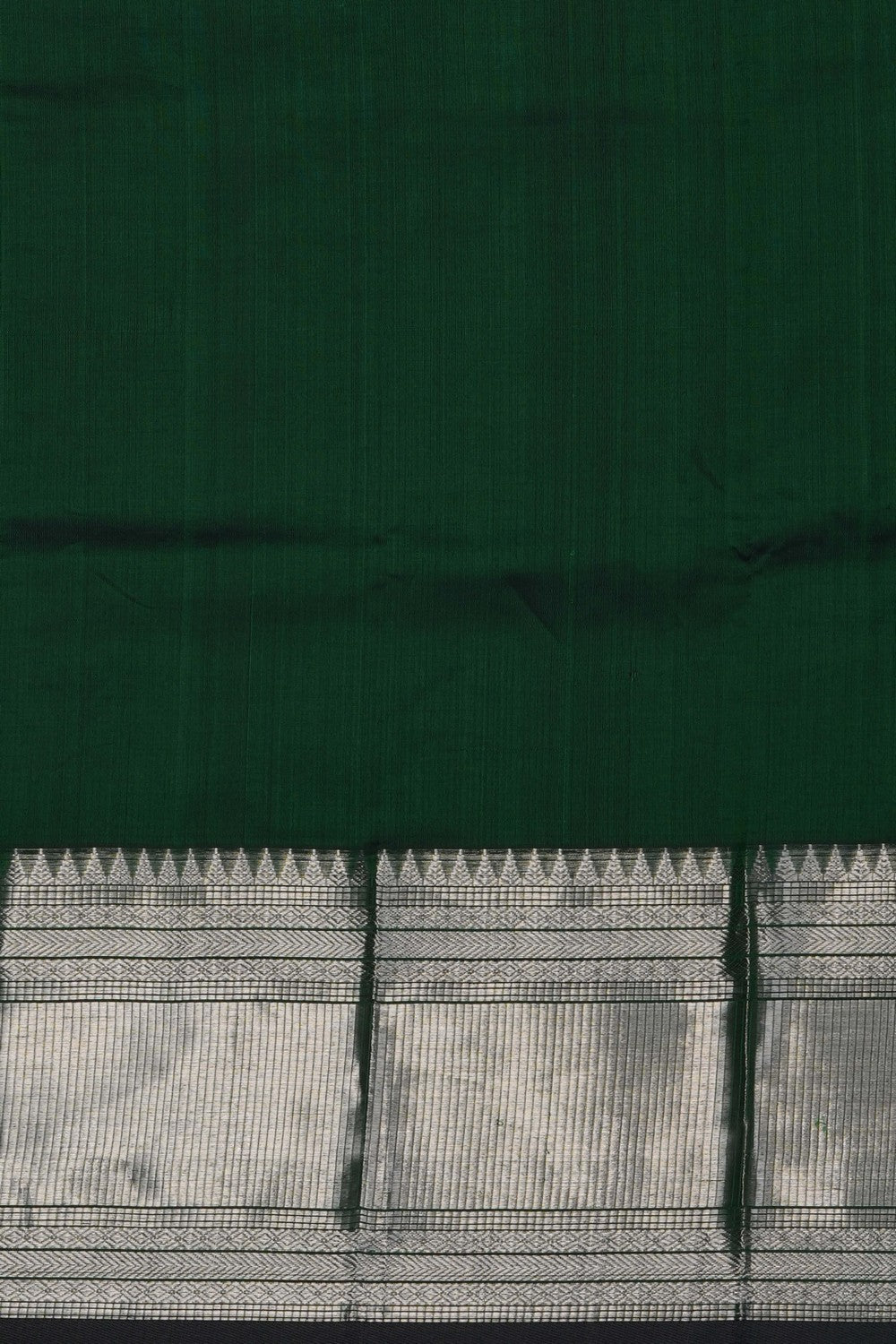 Image of Green Mangalgiri Saree