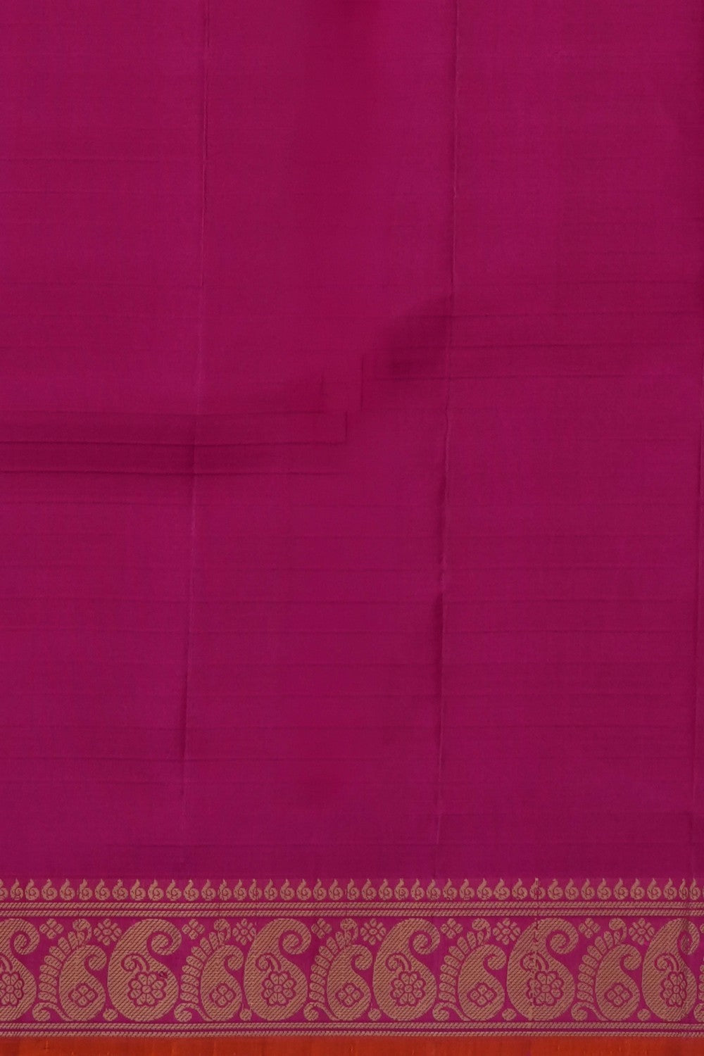 Image of Fuchsia-Pink Kanjivaram Silk Saree