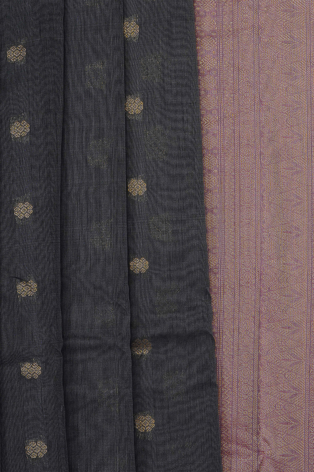 Image of Grey Gadwal Saree