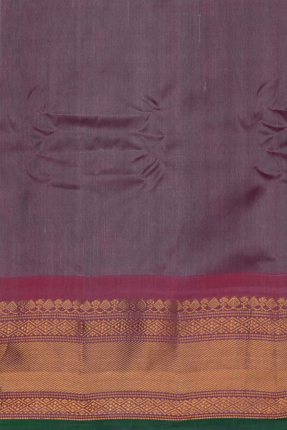Image of Grey Gadwal Saree
