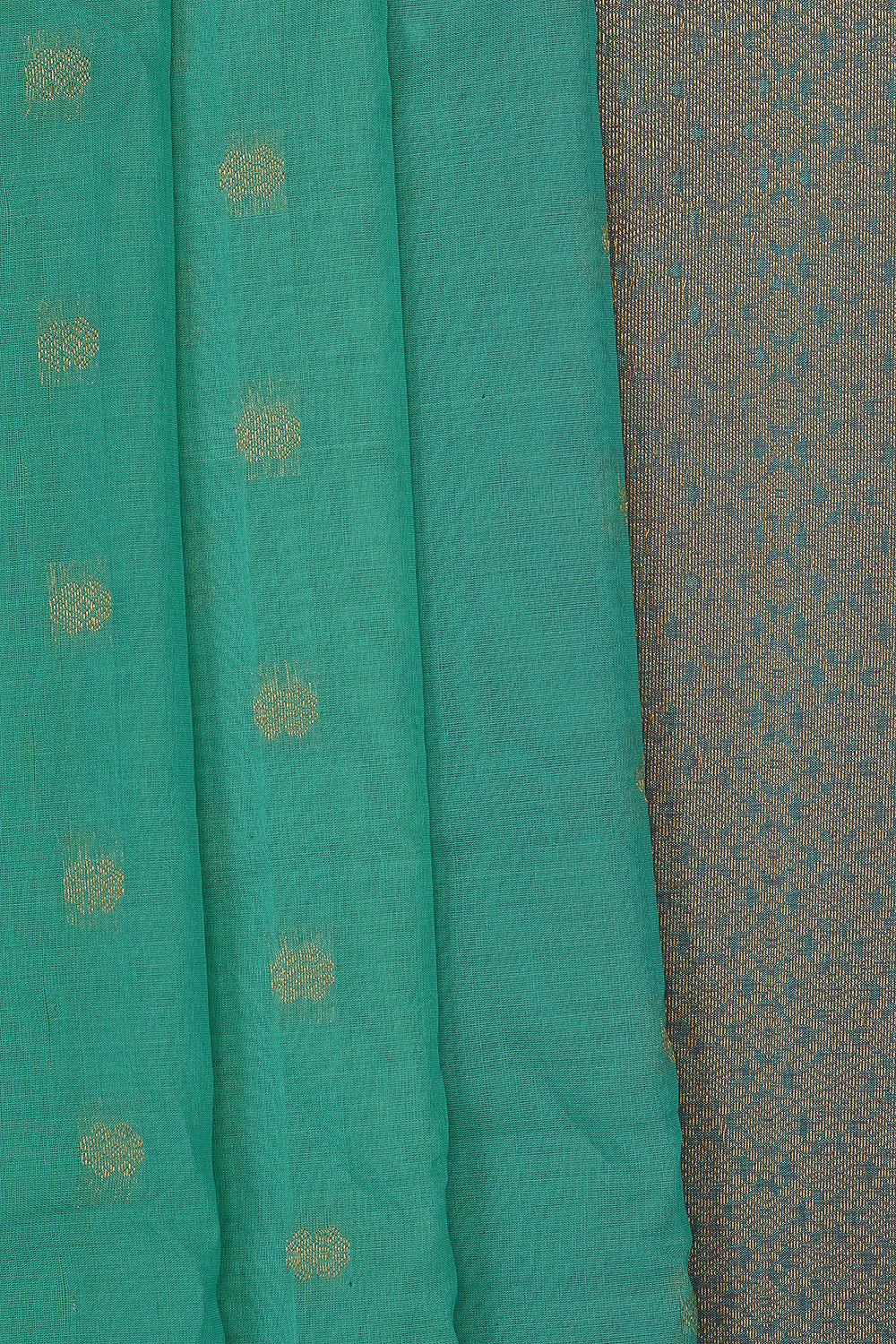 Image of Green Gadwal Saree