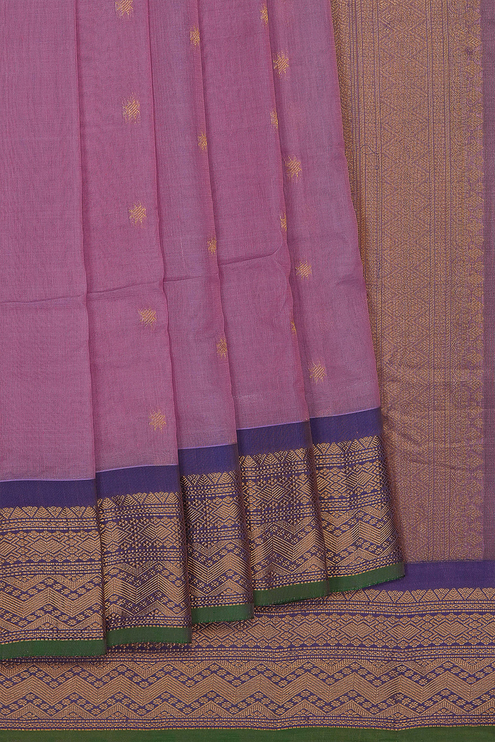 Image of Pink Gadwal Saree