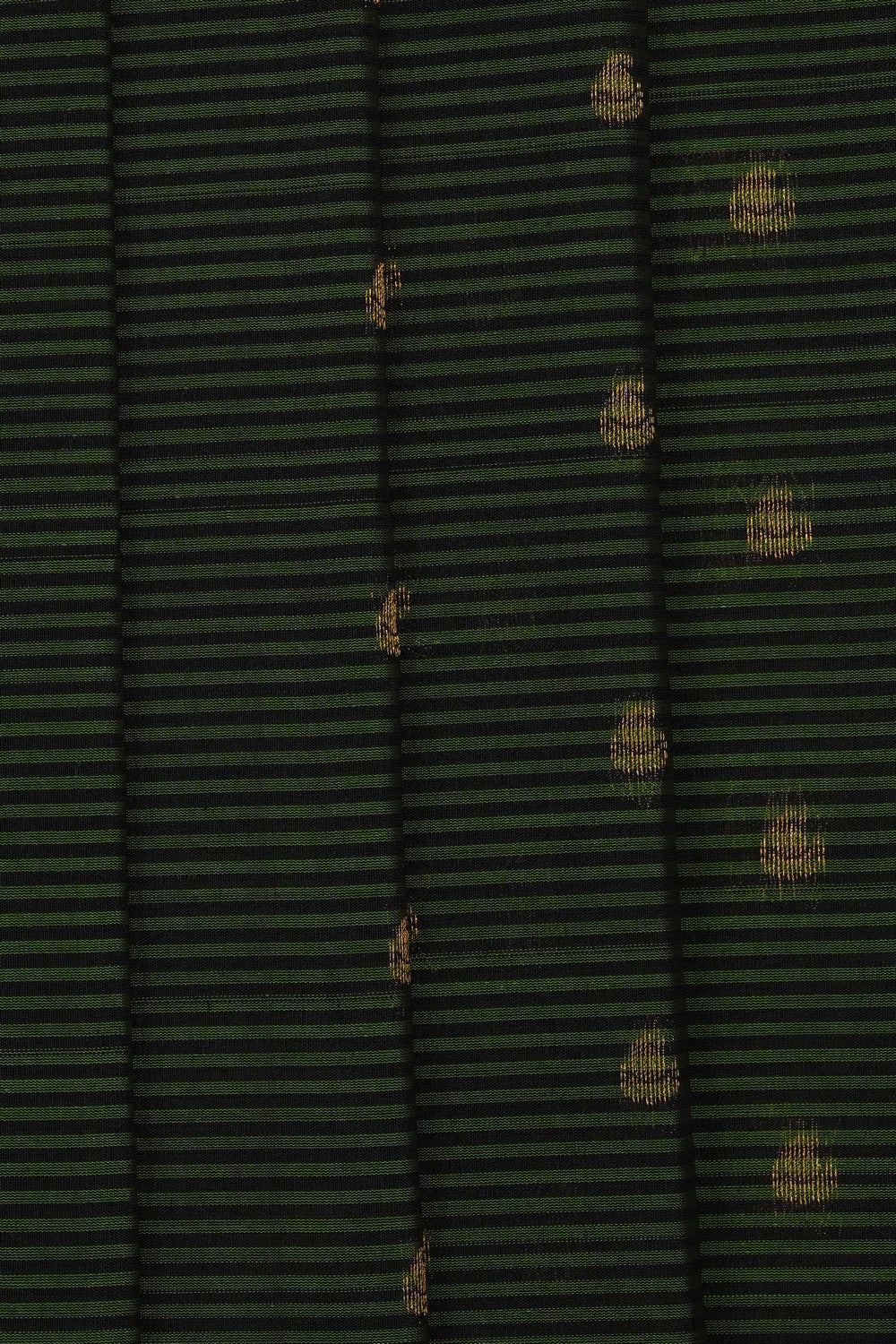 Image of Green Gadwal Silk Cotton Saree