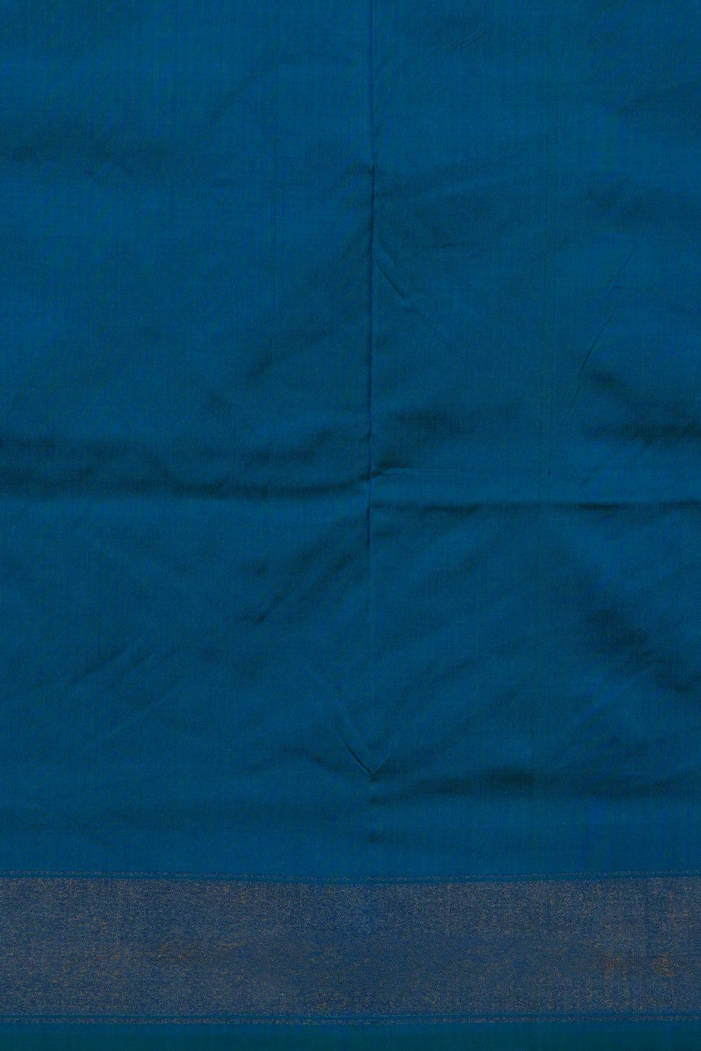 Image of Blue Pochampally Ikat Silk Saree