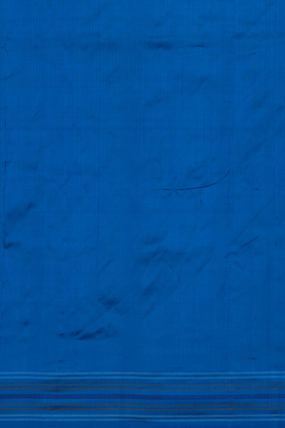 Image of Royal Blue Pochampally Ikat Silk Saree