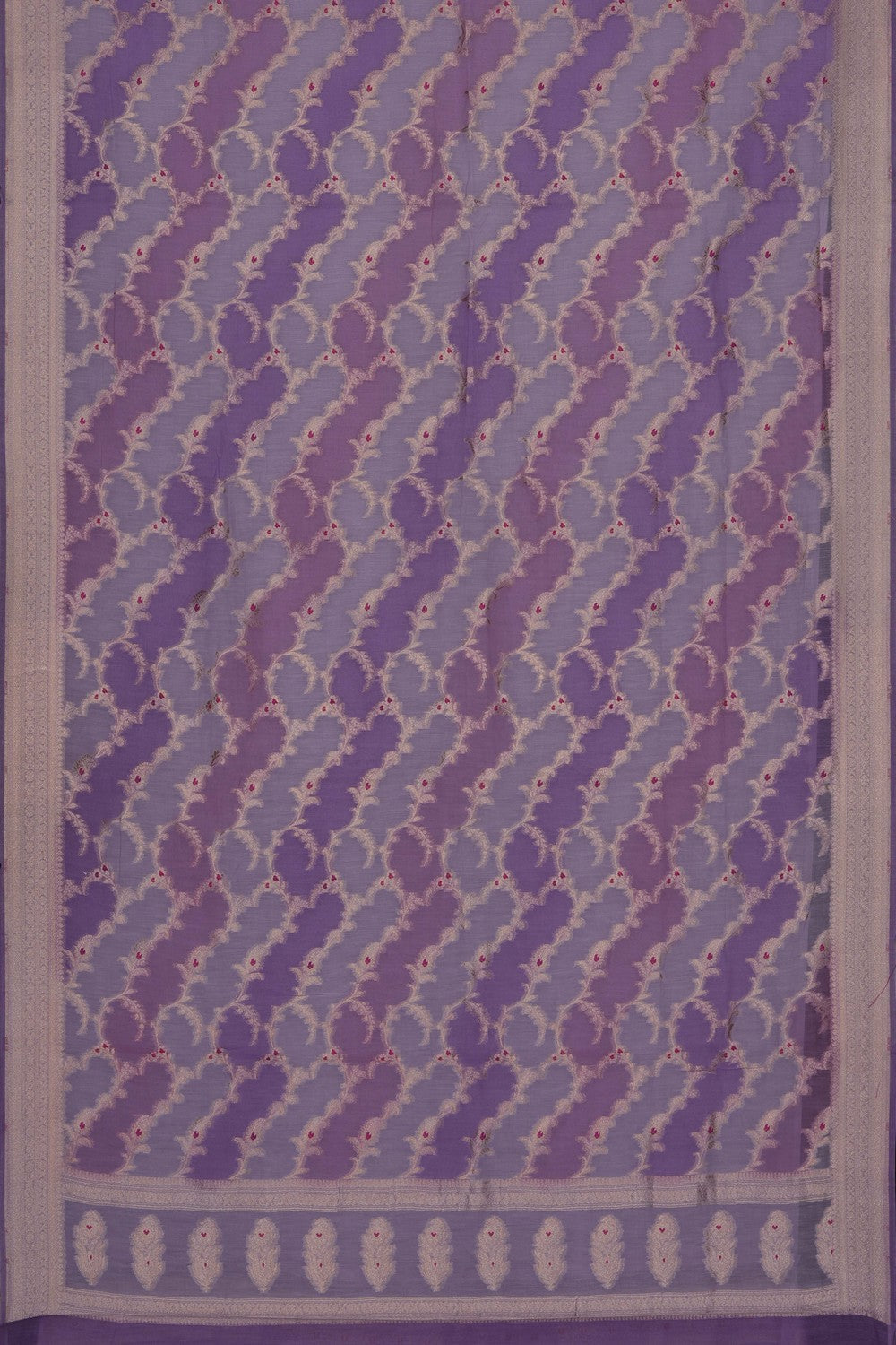 Image of Banarasi Silk Unstitched Suit (3 Pcs Set)