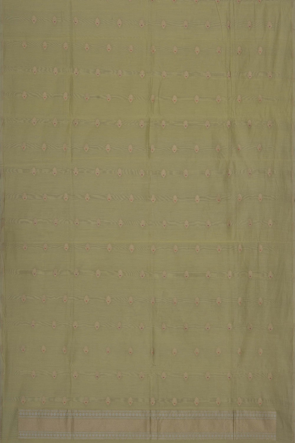 Image of Banarasi Kora Silk Unstitched Suit (3 Pcs Set)