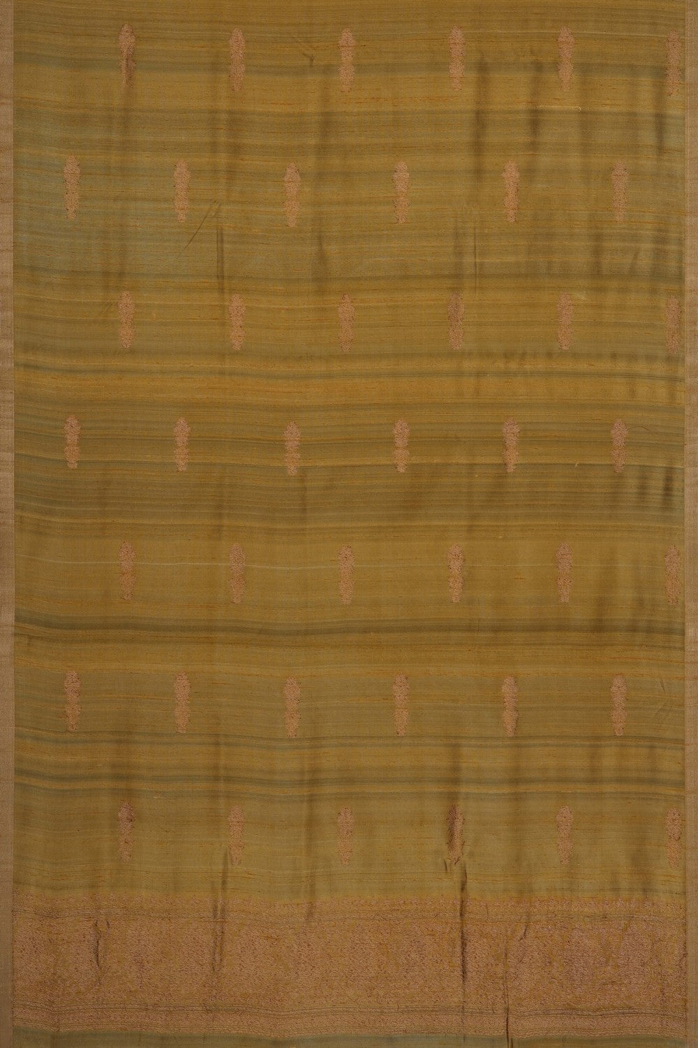 Image of Banarasi Tussar Silk Unstitched Suit (3 Pcs Set)