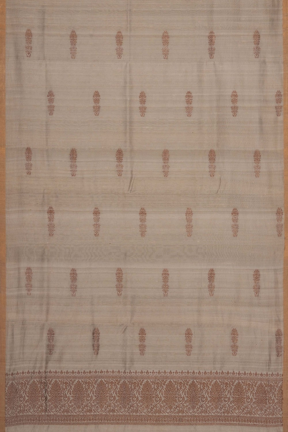Image of Banarasi Tussar Silk Unstitched Suit (3 Pcs Set)