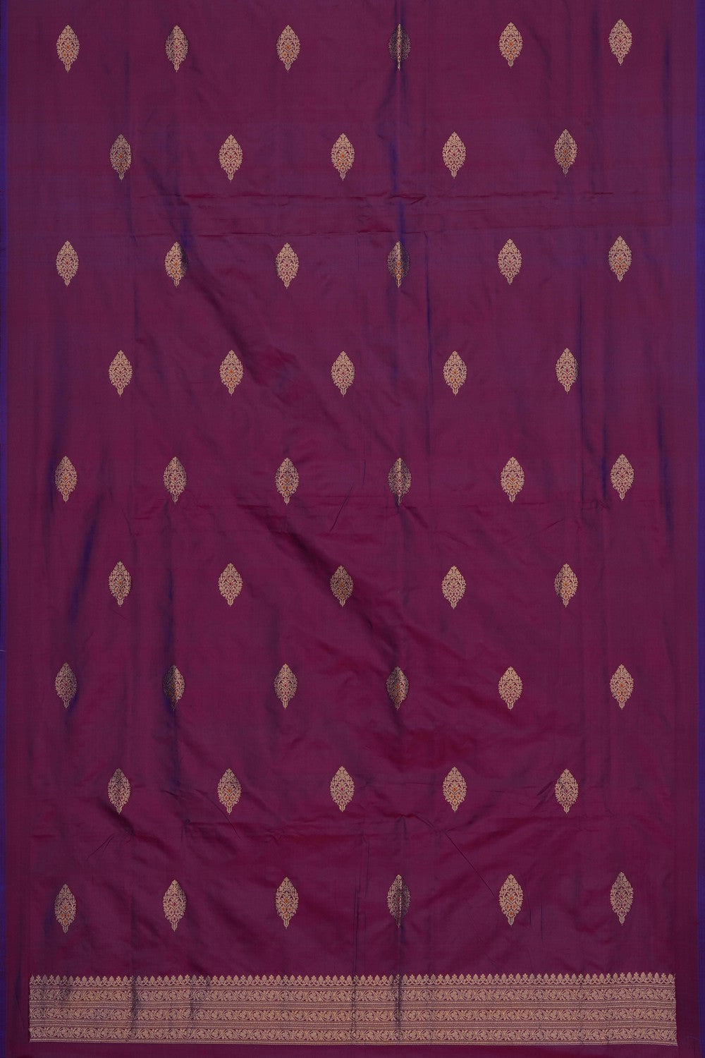 Image of Banarasi Silk Unstitched Suit (3 Pcs Set)