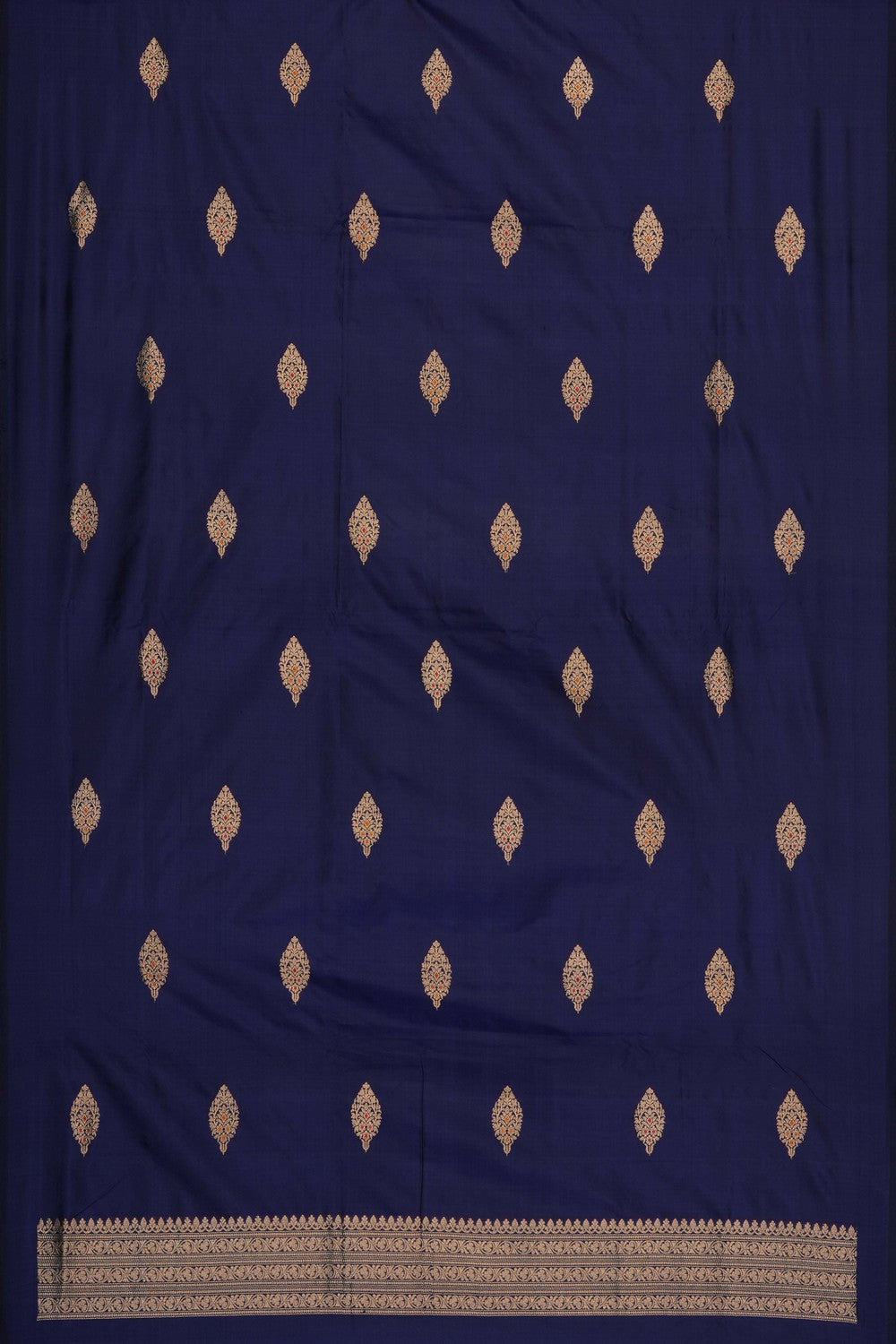 Image of Banarasi Silk Unstitched Suit (3 Pcs Set)