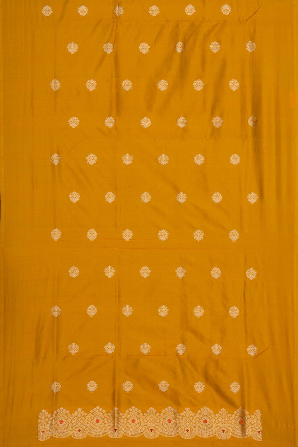 Image of Banarasi Silk Unstitched Suit (3 Pcs Set)