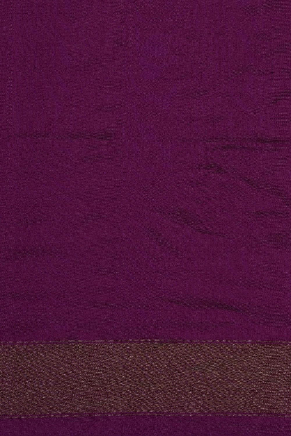 Image of Purple Pochampally Ikat Silk Saree
