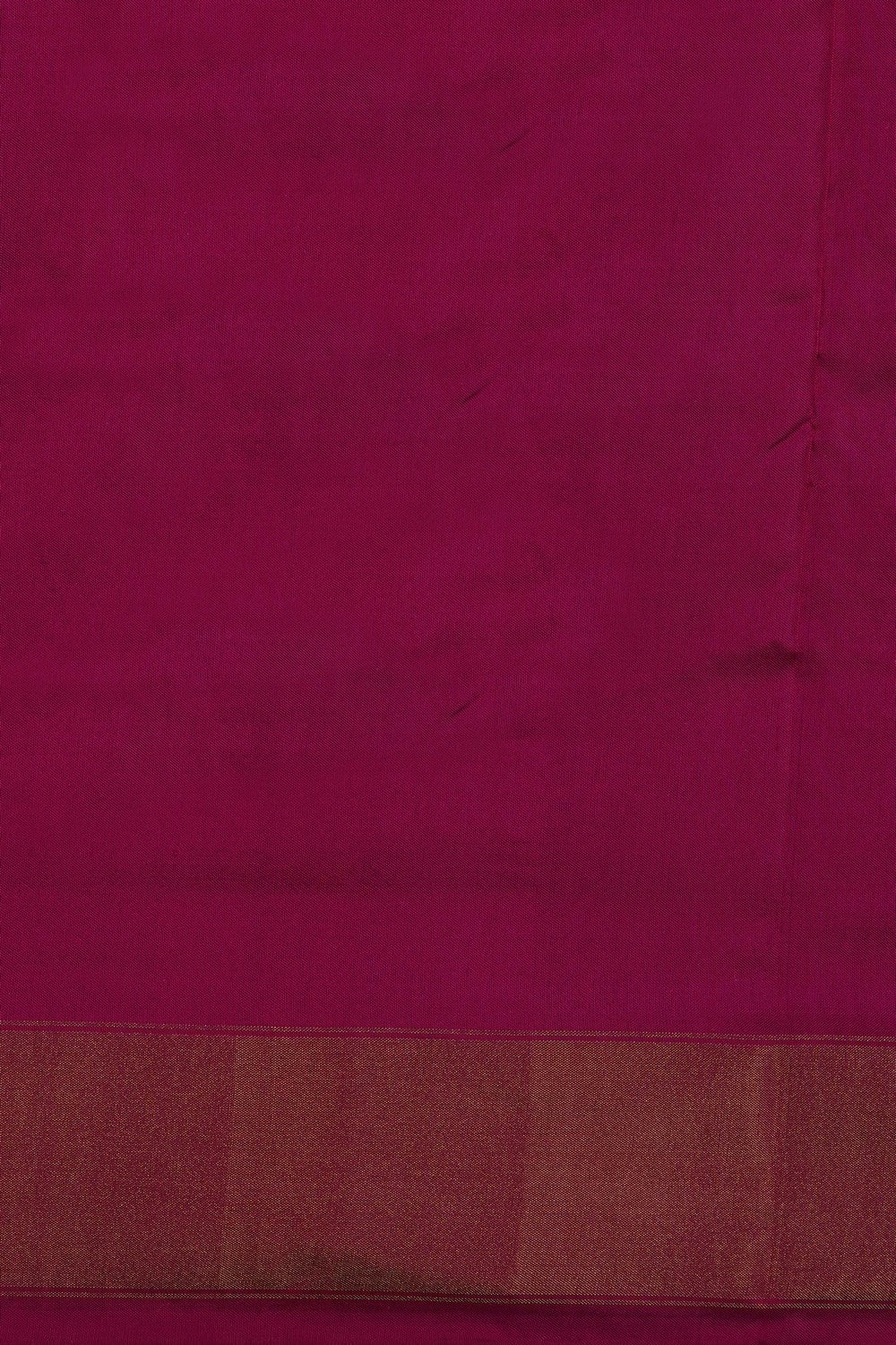 Image of Grey Pochampally Ikat Silk Saree