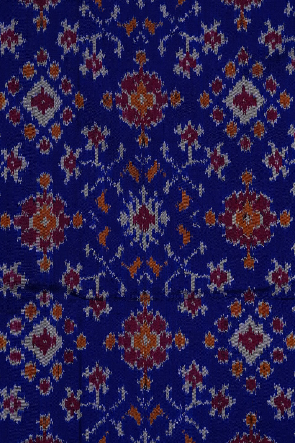 Image of Pochampally-Silk Pavada Unstitched Set