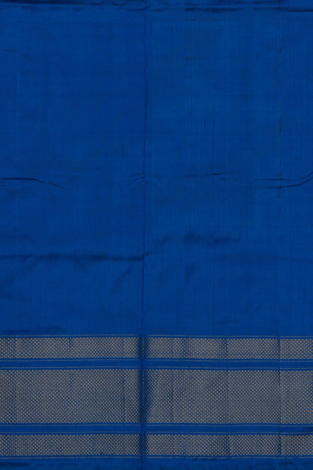 Image of Pochampally-Silk Pavada Unstitched Set