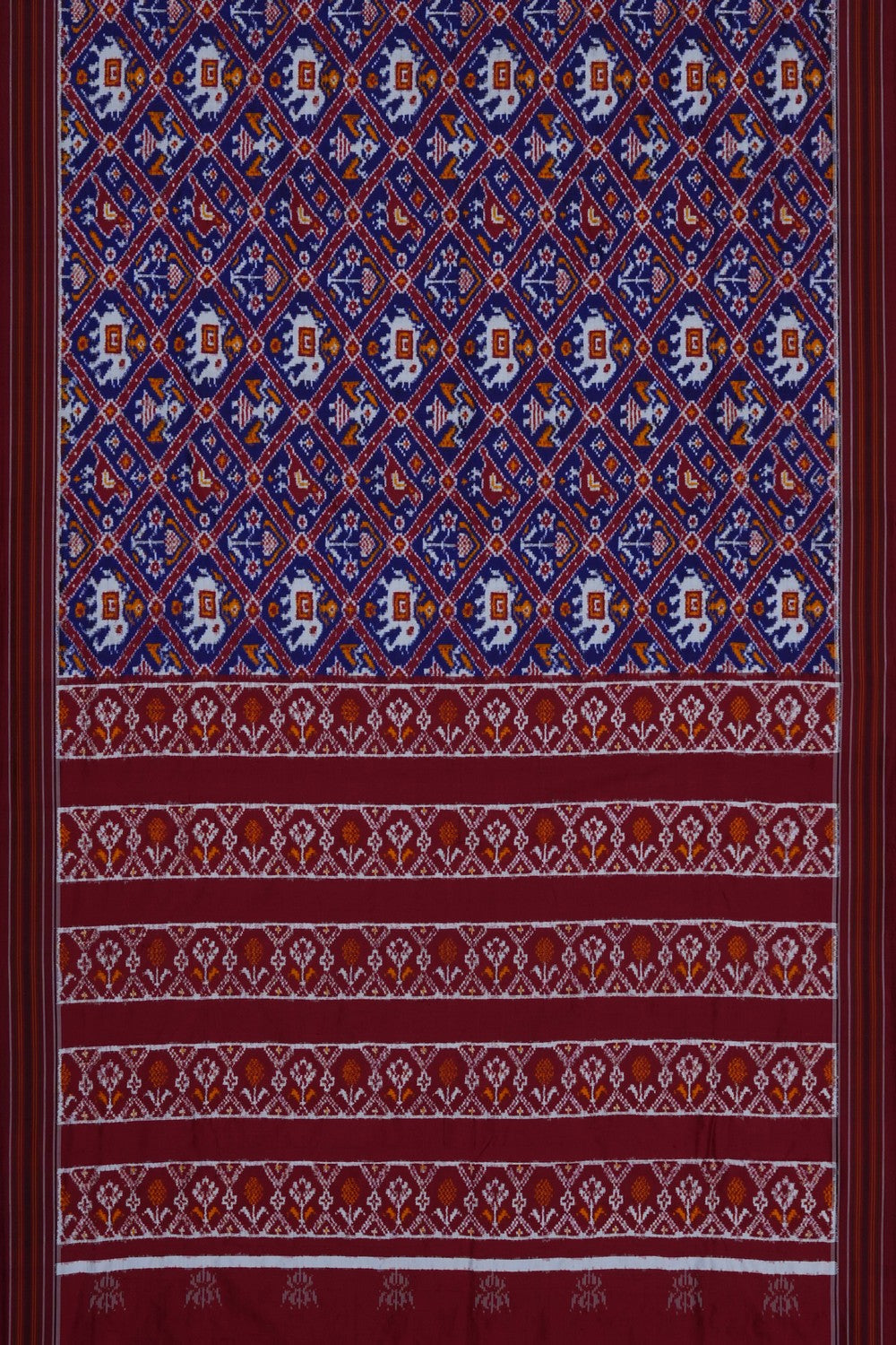 Image of Patan Patola Silk Double Ikat Saree