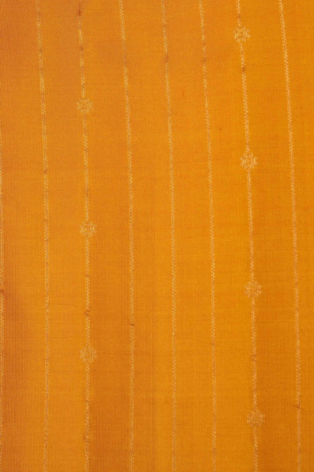 Image of Mustard Gadwal Silk Kattam Saree