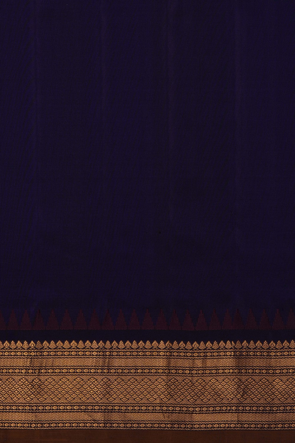 Image of Purple Gadwal Silk Saree
