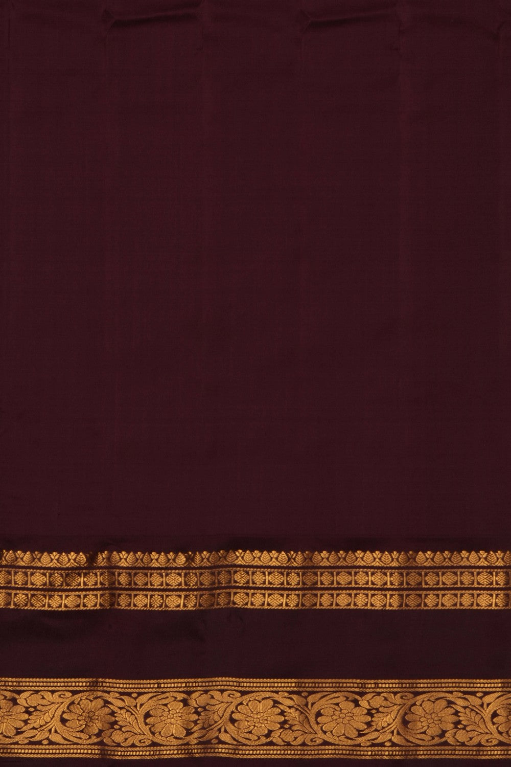 Image of Mustard Gadwal Kattam Saree
