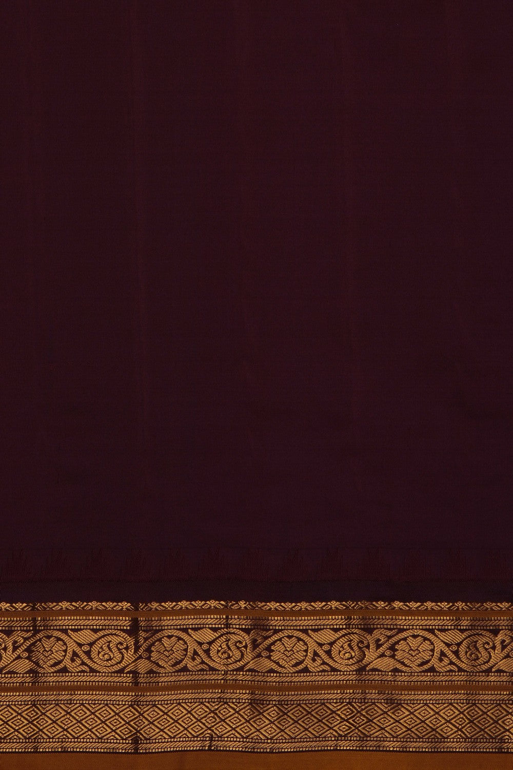 Image of Grey Gadwal Kattam Saree