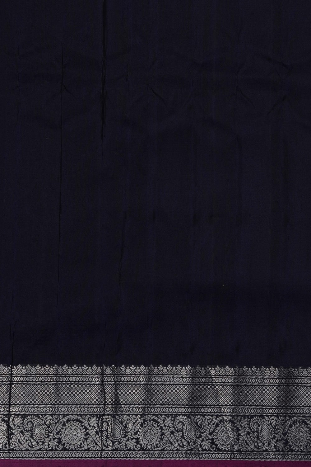 Image of Sea Green Gadwal Saree