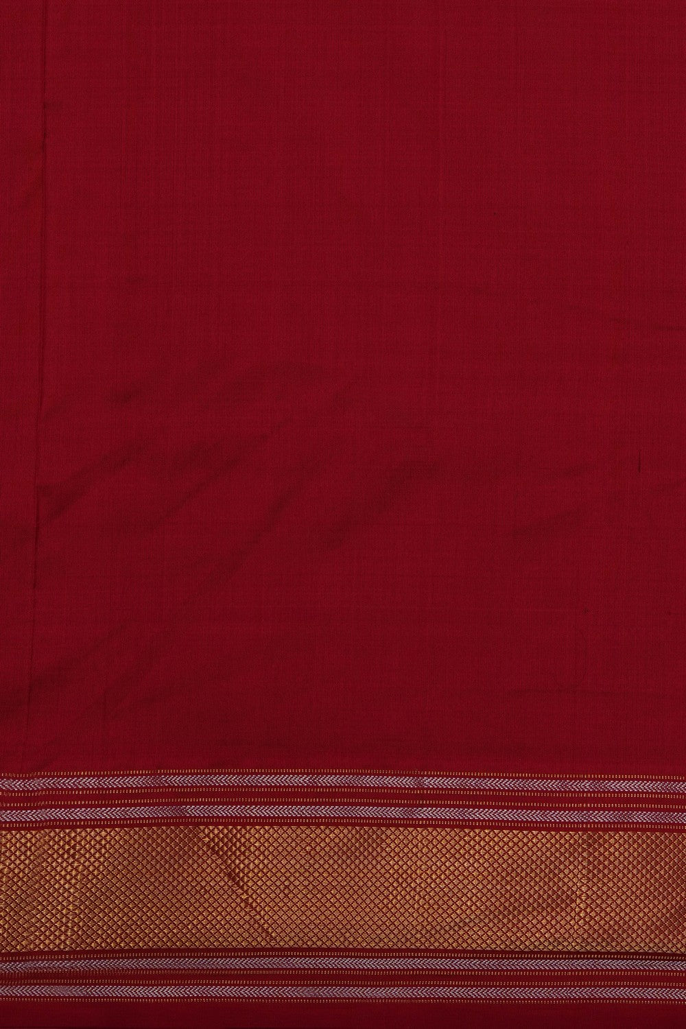Image of Brown Pochampally Ikat Silk Saree