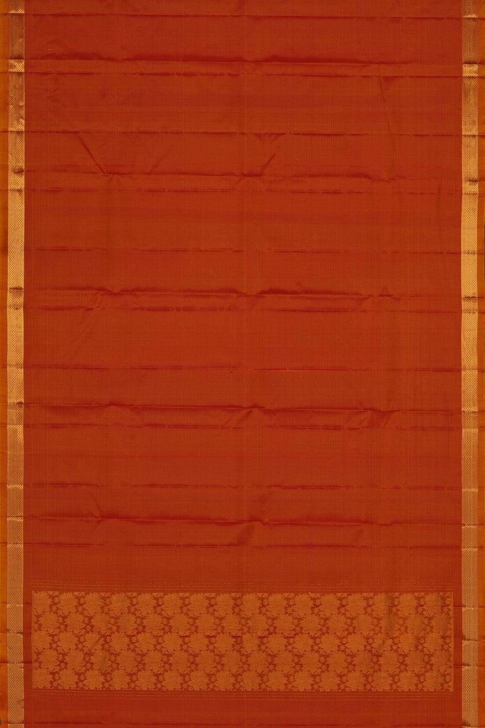 Image of Orange Kanchipattu Dupatta