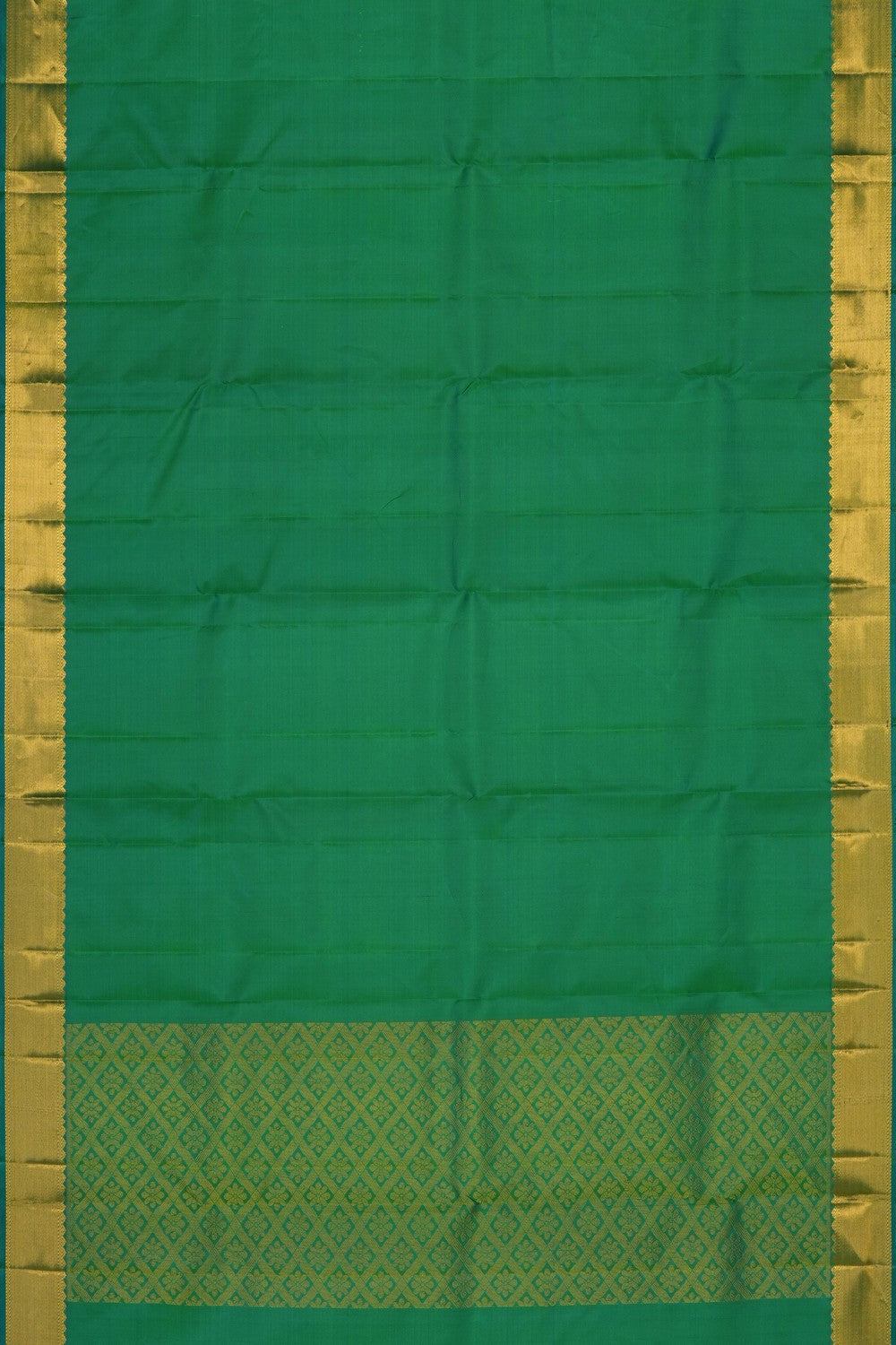 Image of Green Kanchipattu Dupatta