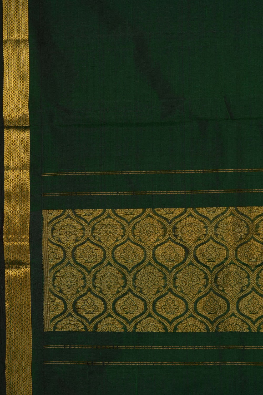Image of Green Kanchipattu Dupatta
