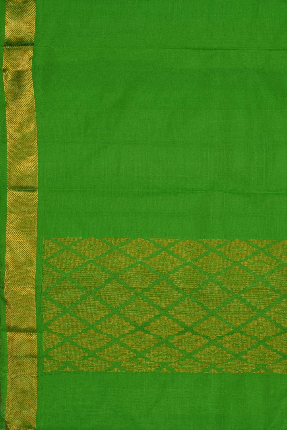 Image of Green Kanchipattu Dupatta