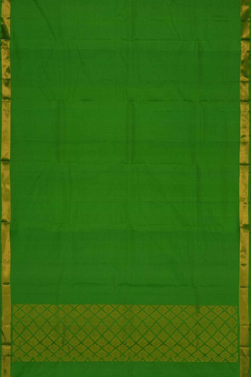Image of Green Kanchipattu Dupatta