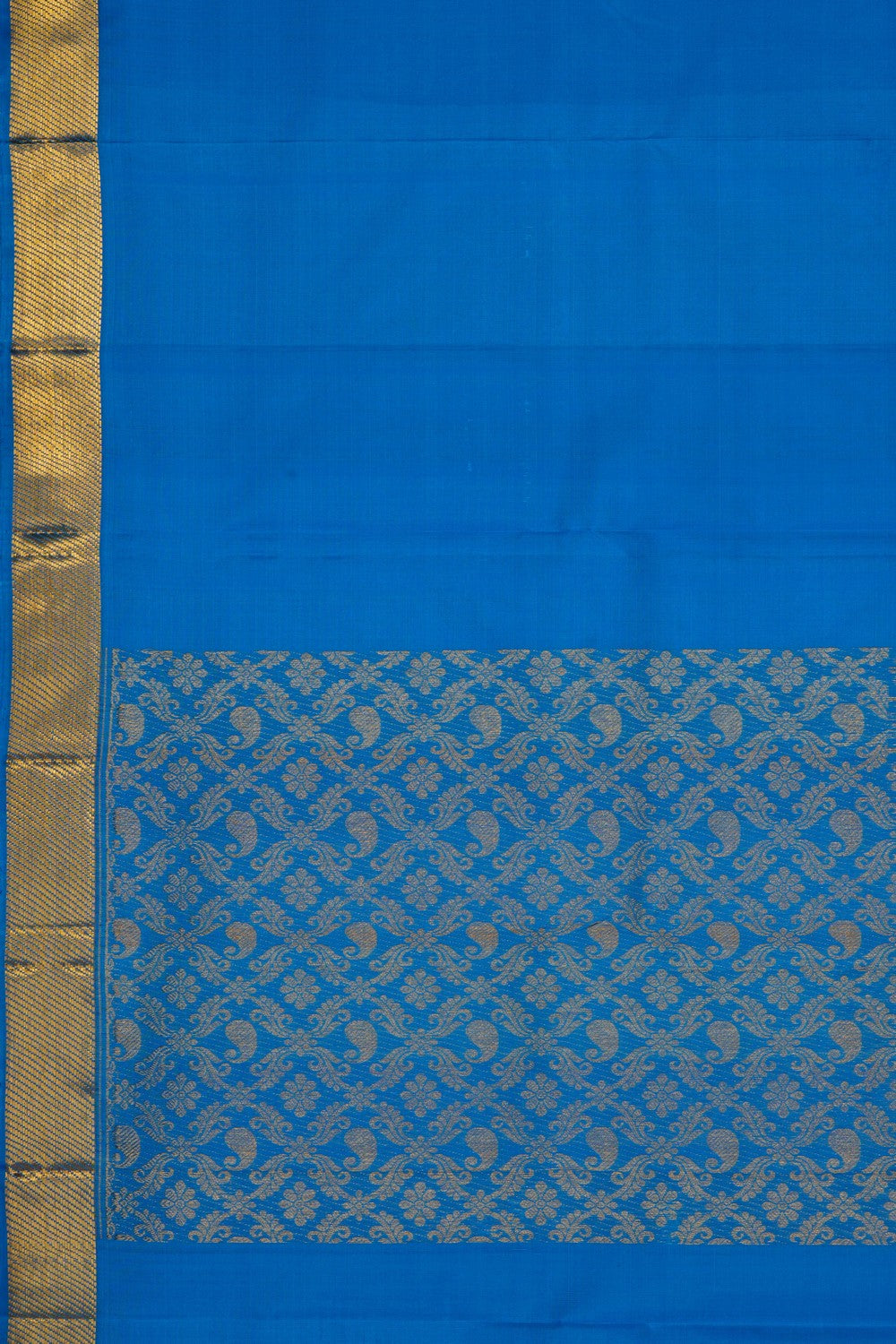 Image of Blue Kanchipattu Dupatta