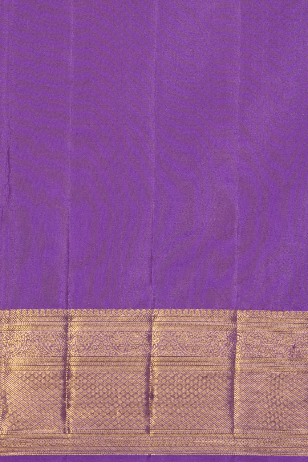Image of Purple Kanchipattu Brocade Saree