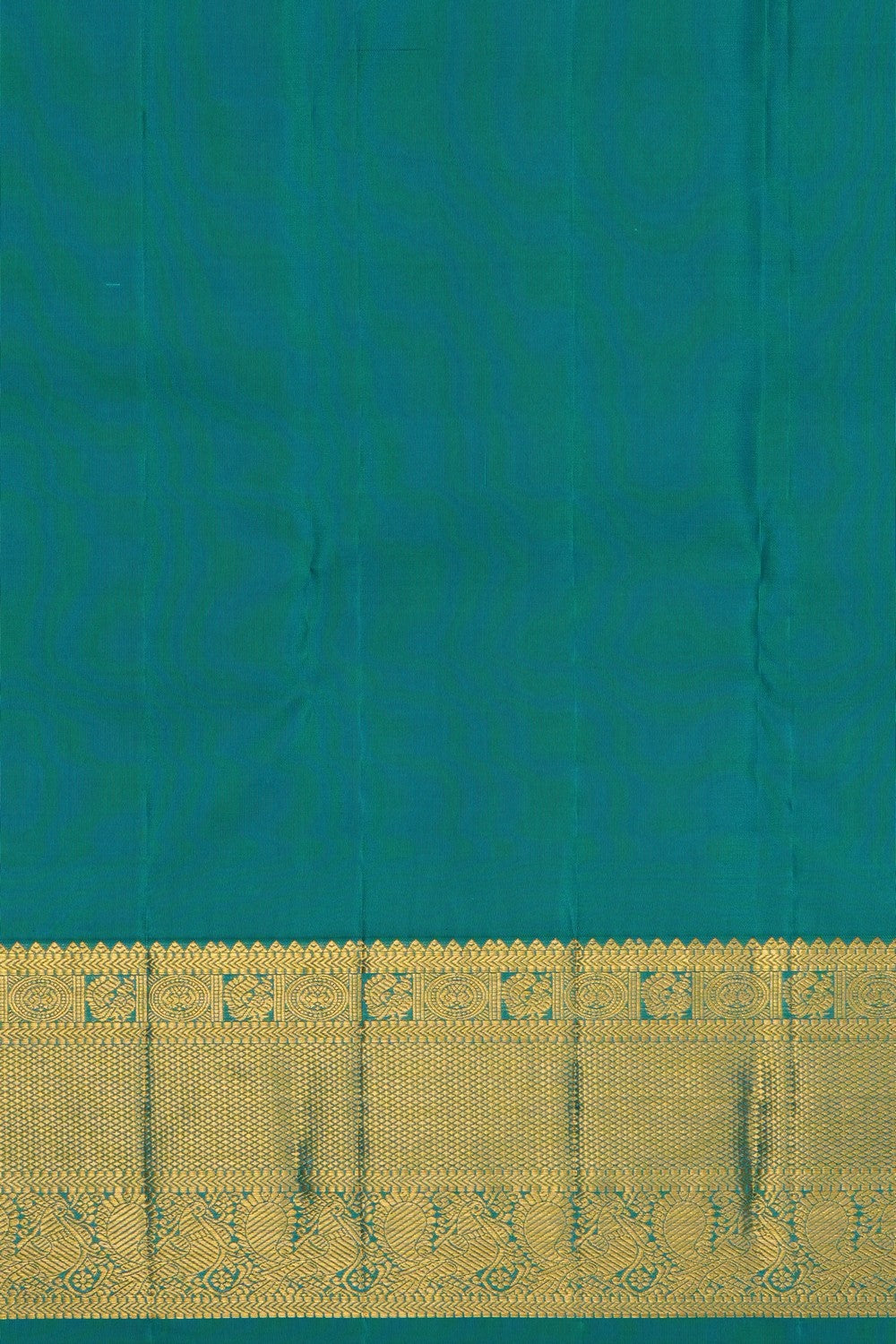 Image of Red Vintage Kanchipattu Kattam Saree