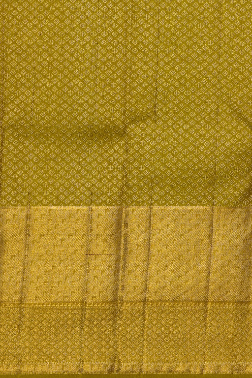 Image of Red Kanchipattu Brocade Saree