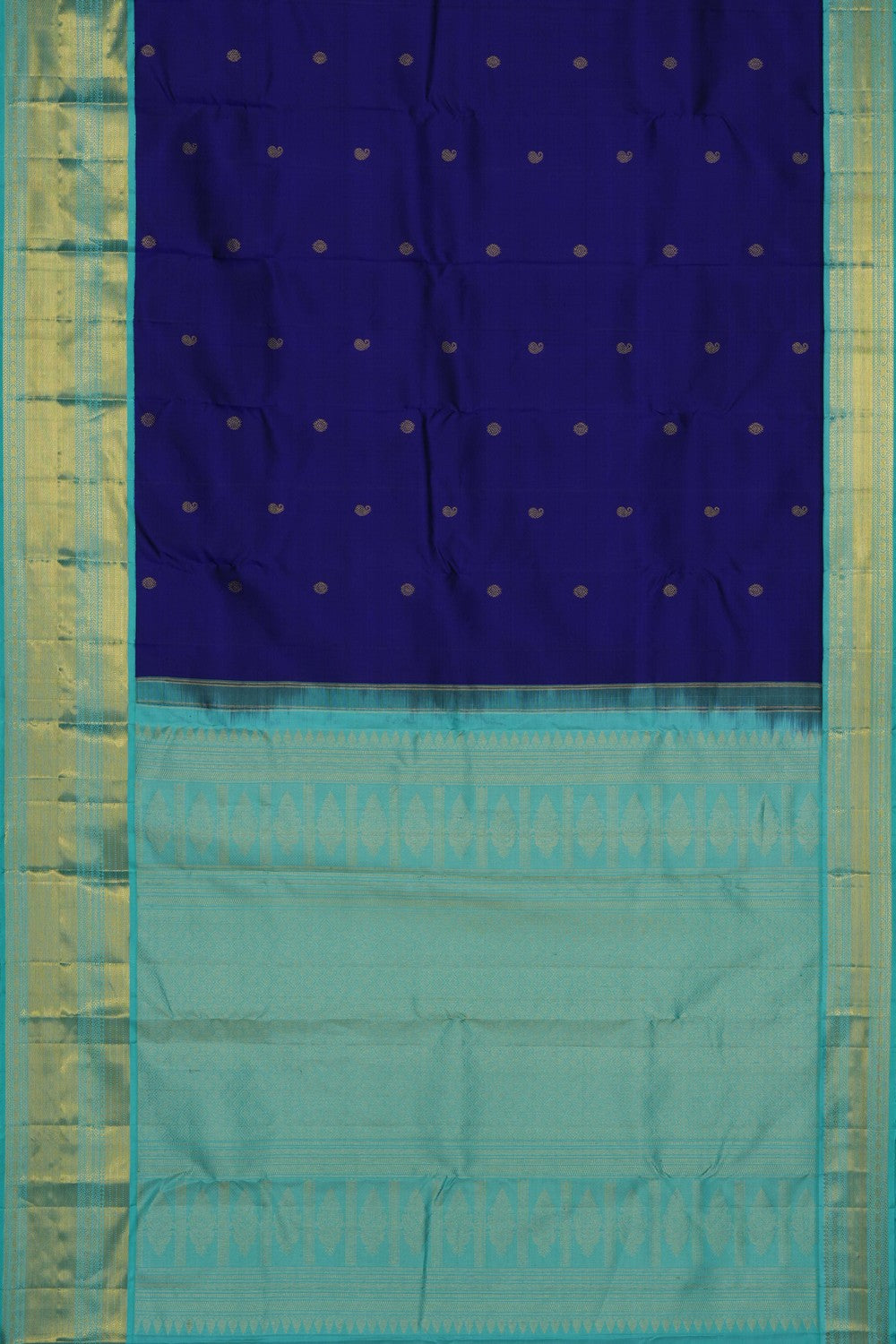 Image of Purple Kanchi Silk Saree