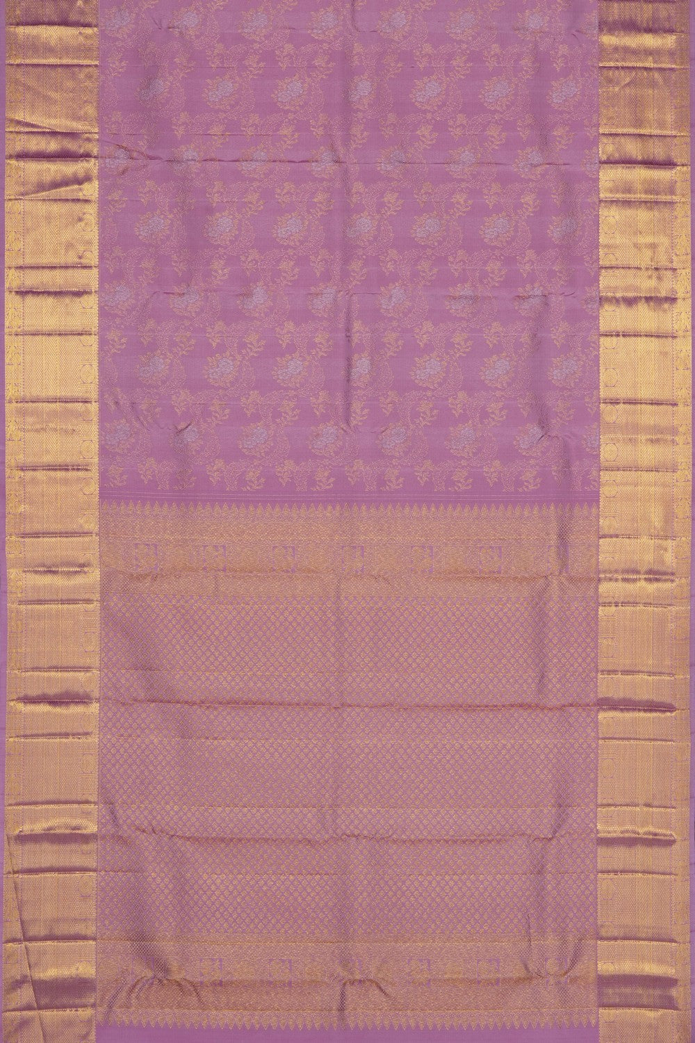 Image of Pink Kanchipattu Brocade Saree