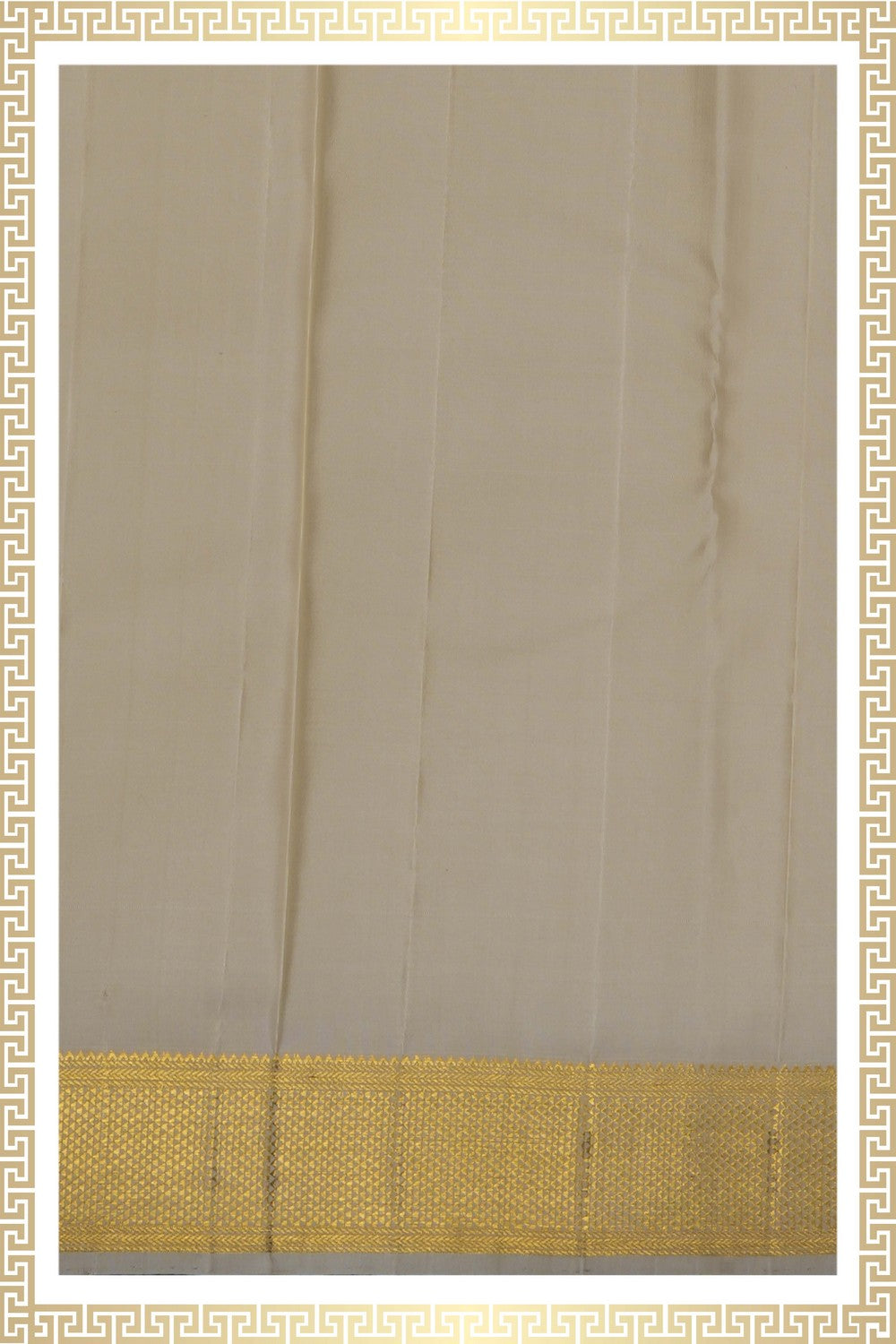 Image of Kanchi Silk Dhoti With Kanduva (8 X 4) 2 PCS Set