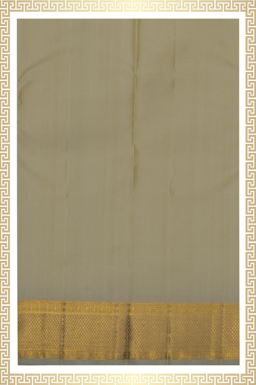 Image of Kanchi Silk Dhoti With Kanduva (8 X 4) 2 PCS Set