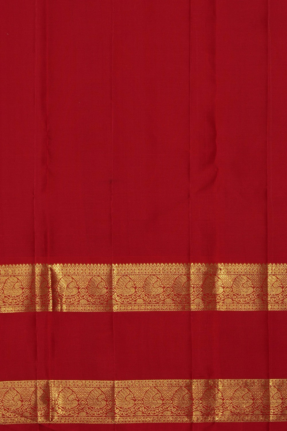 Image of Off-White Kanchipattu Saree