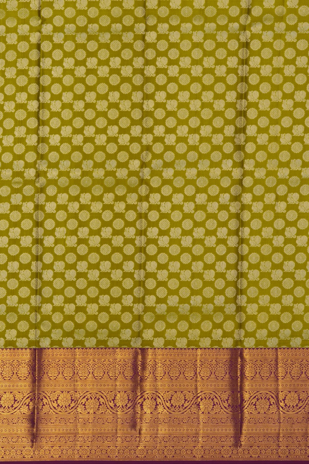 Image of Kanchipattu Pavada Unstitched Set