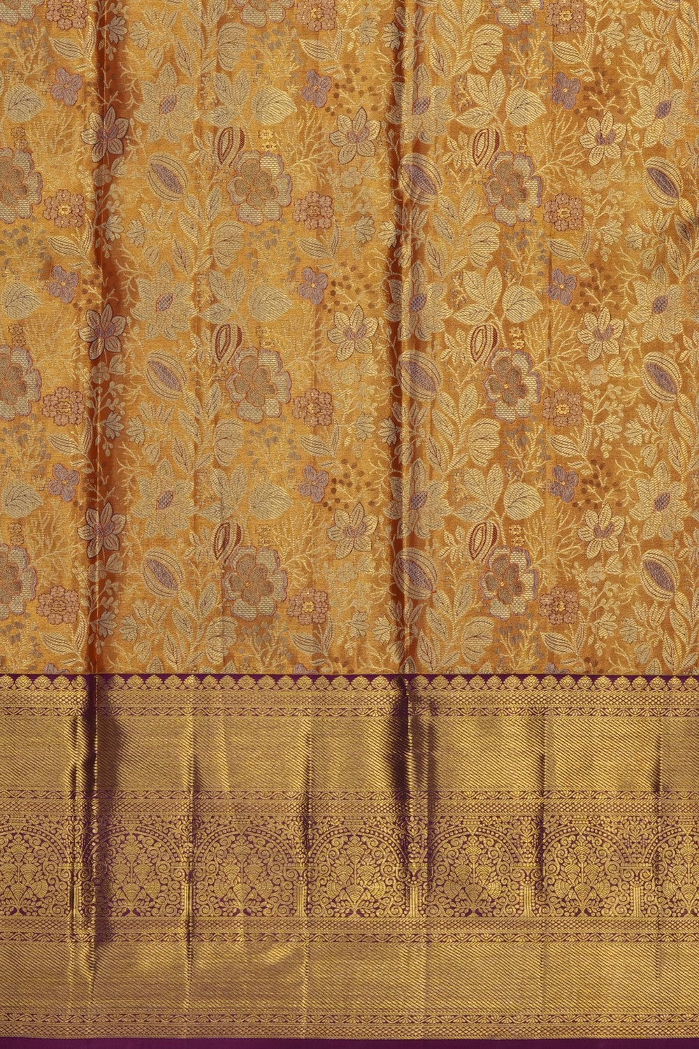 Image of Kanchipattu Pavada Unstitched Set