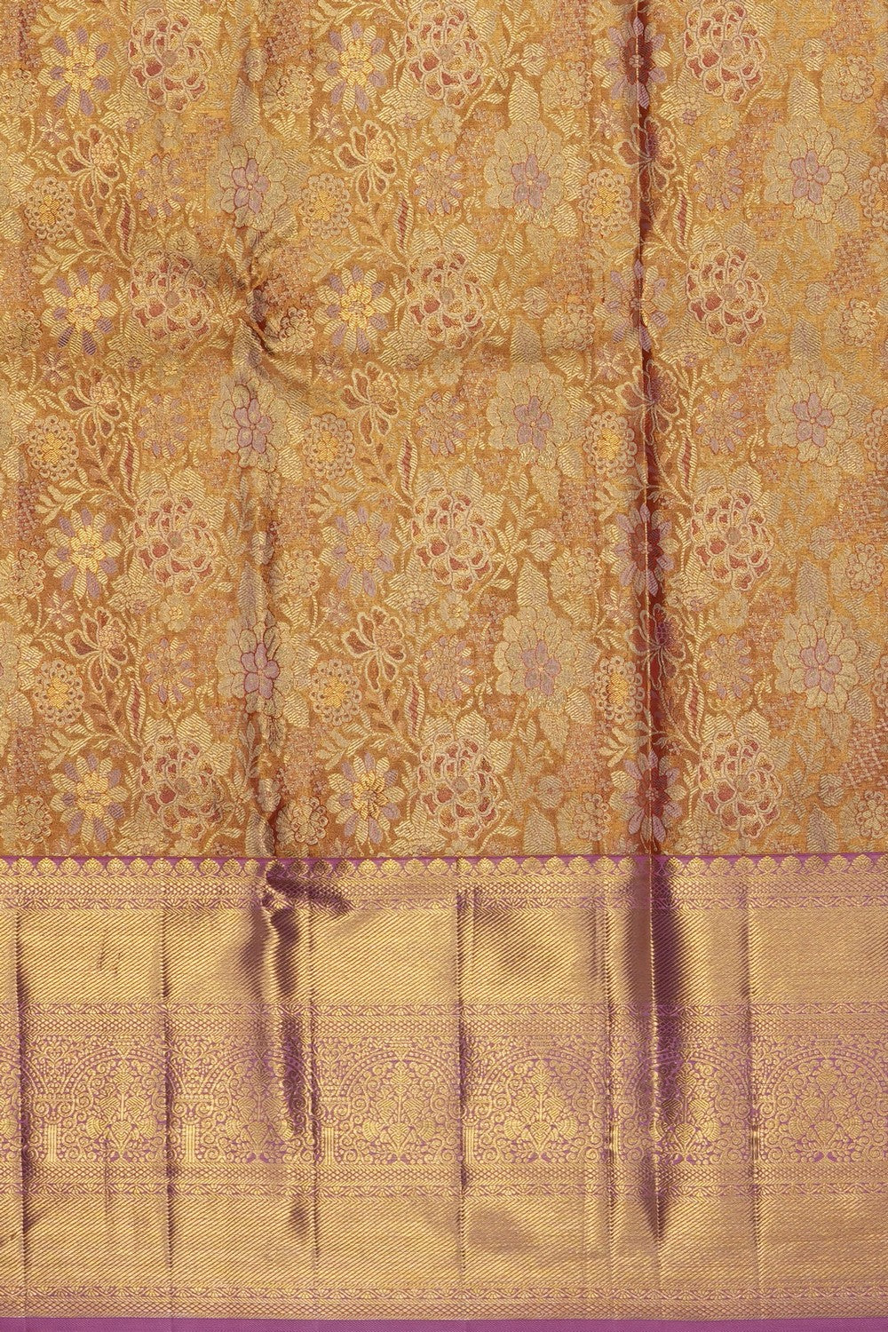 Image of Kanchipattu Pavada Unstitched Set