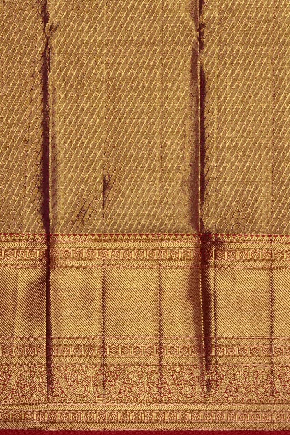Image of Kanchipattu Pavada Unstitched Set