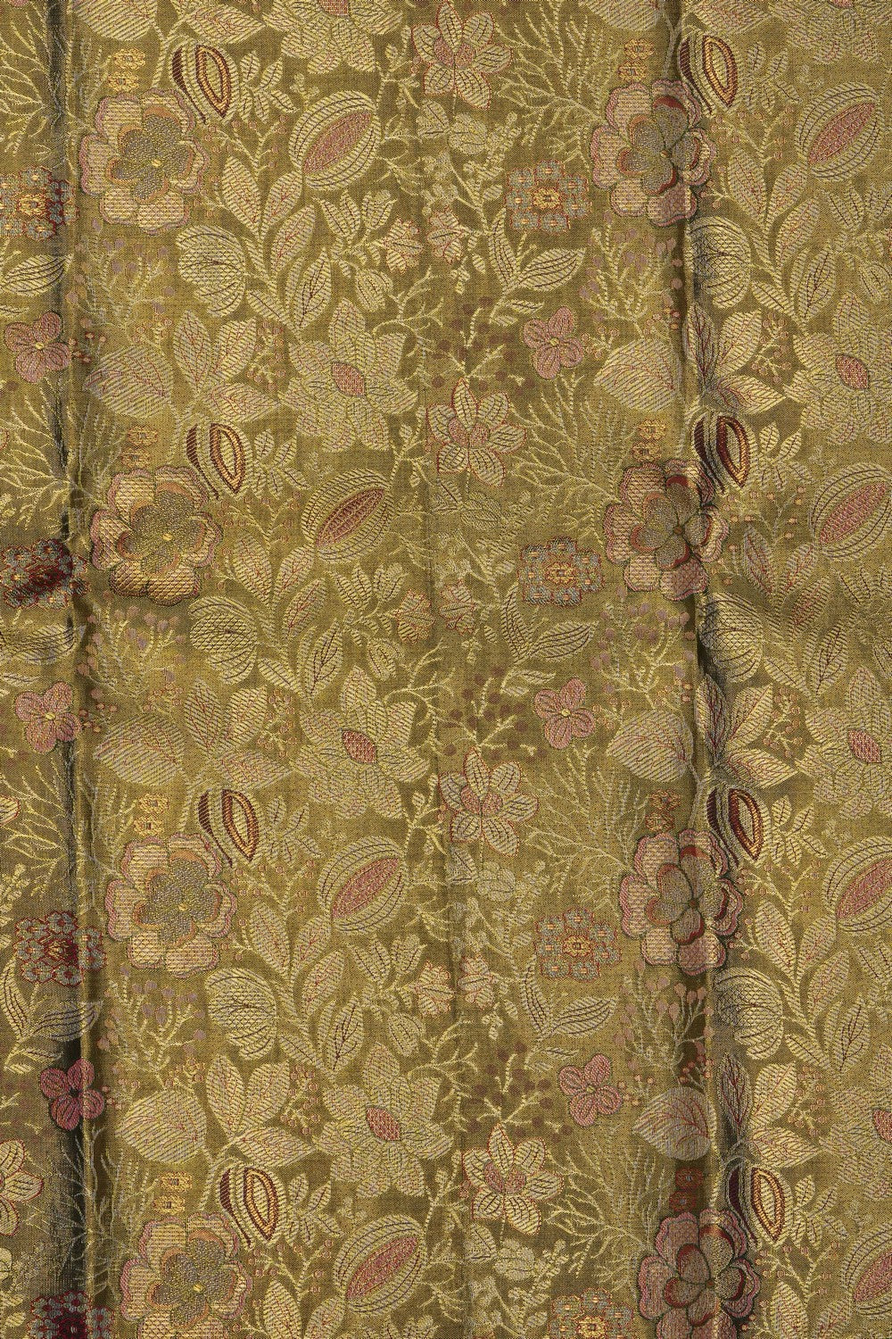 Image of Kanchipattu Pavada Unstitched Set
