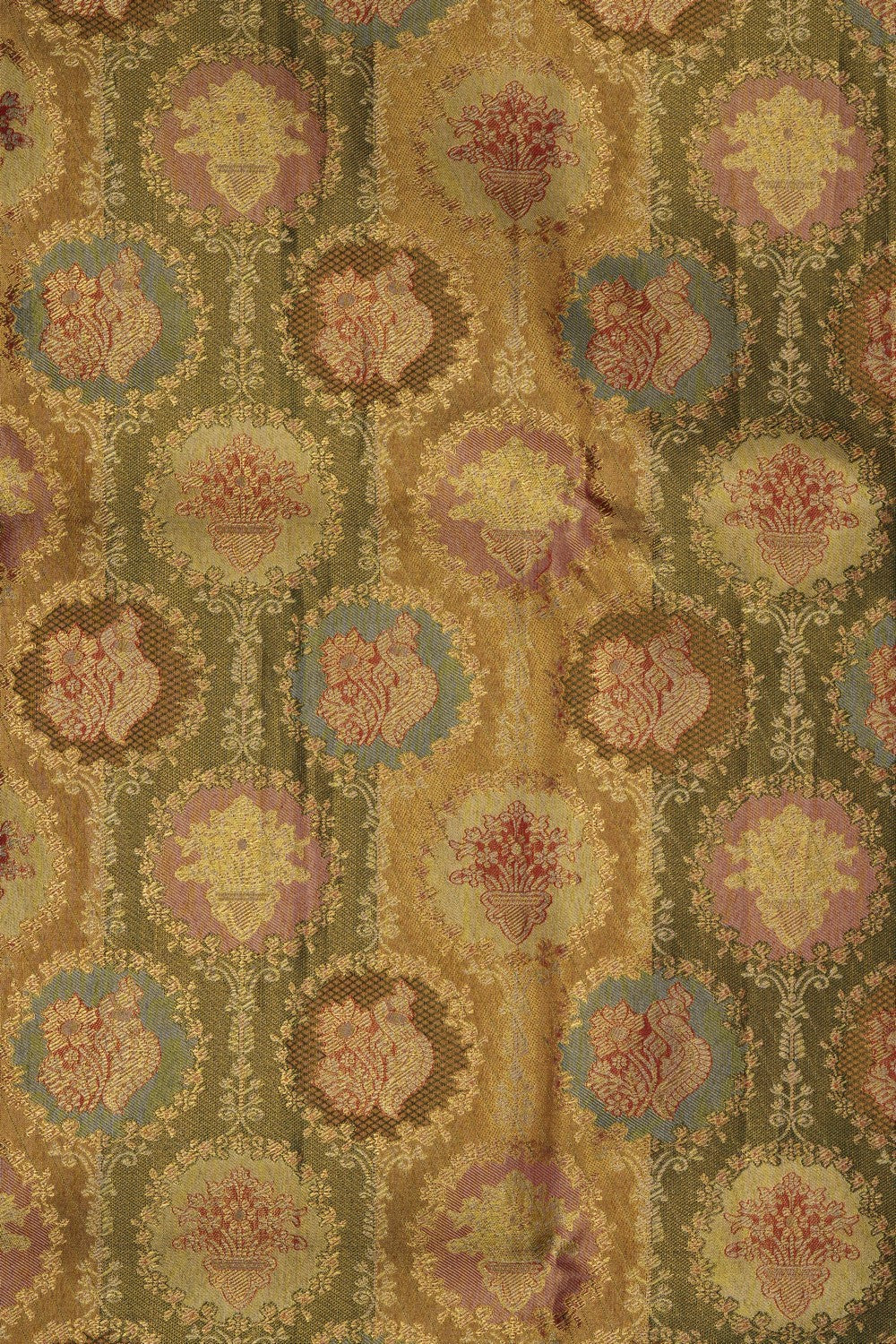 Image of Kanchipattu Pavada Unstitched Set